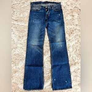 Ruehl by Abercrombie Vandam bootcut jeans 30x32 Dark Wash